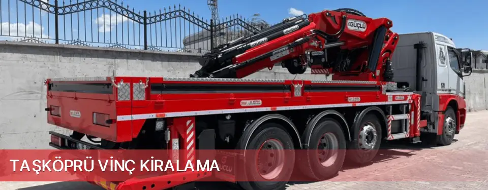 Taşköprü İlçemi Vinç Kiralama